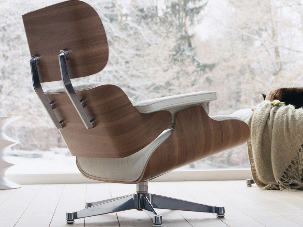 Eames lounge chair online replica white